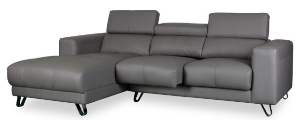 3 Seater L-Shape Sofa Set SFL1312 (Half Leather)