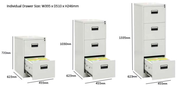 Metal Filing Cabinet MC1018