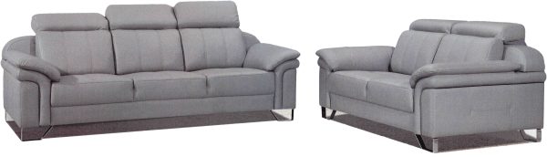 1/2/3 Seater Half Leather Sofa Set SFL1218