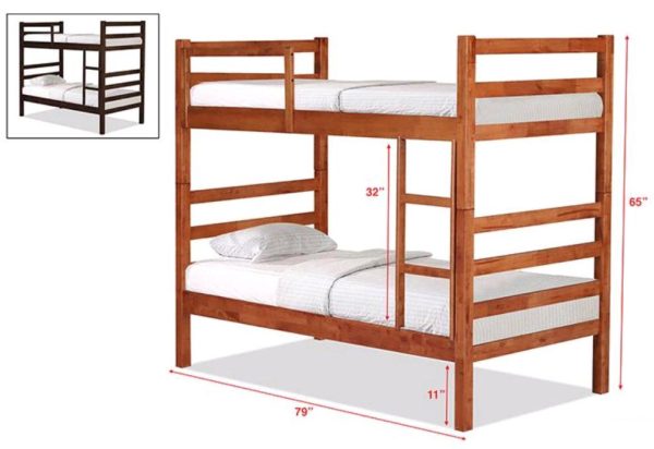 Double Deck Bunk Bed DD1032B (Super Single)