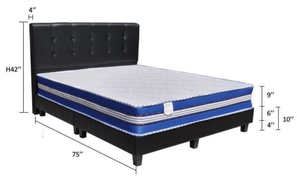 Faux Leather Bed LB1161
