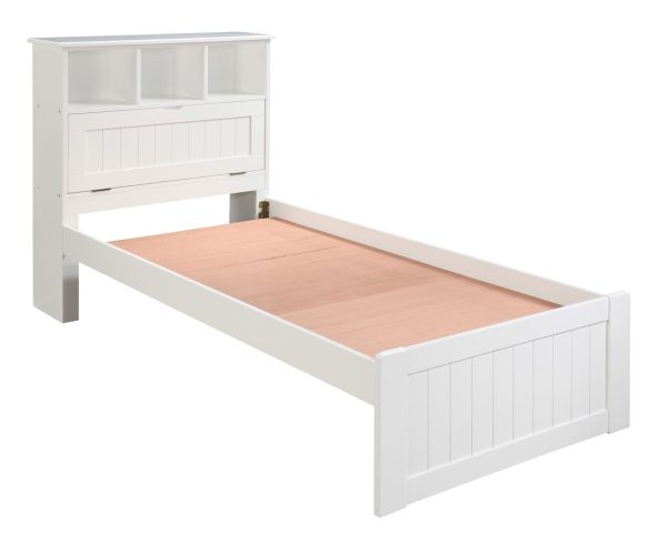 Wooden Bed WB1156 (Available in 2 Colors)