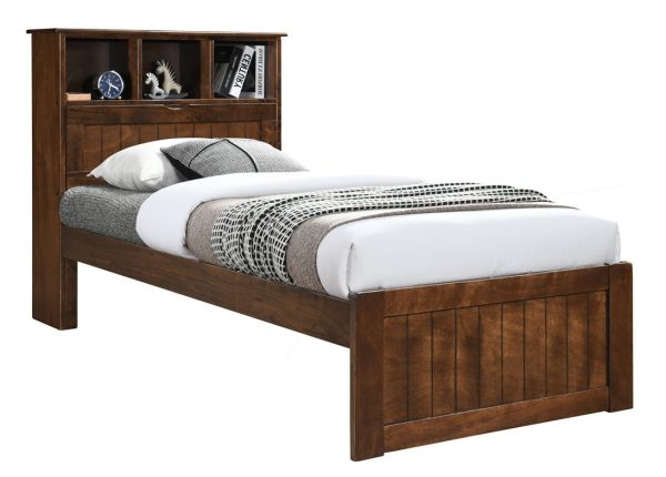 Wooden Bed WB1156 (Available in 2 Colors)