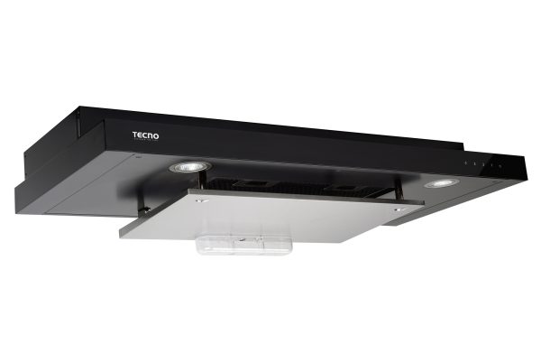 Tecno Slim Line Hood with DYNA-X Motor Full Black (TCH 939TC BK)