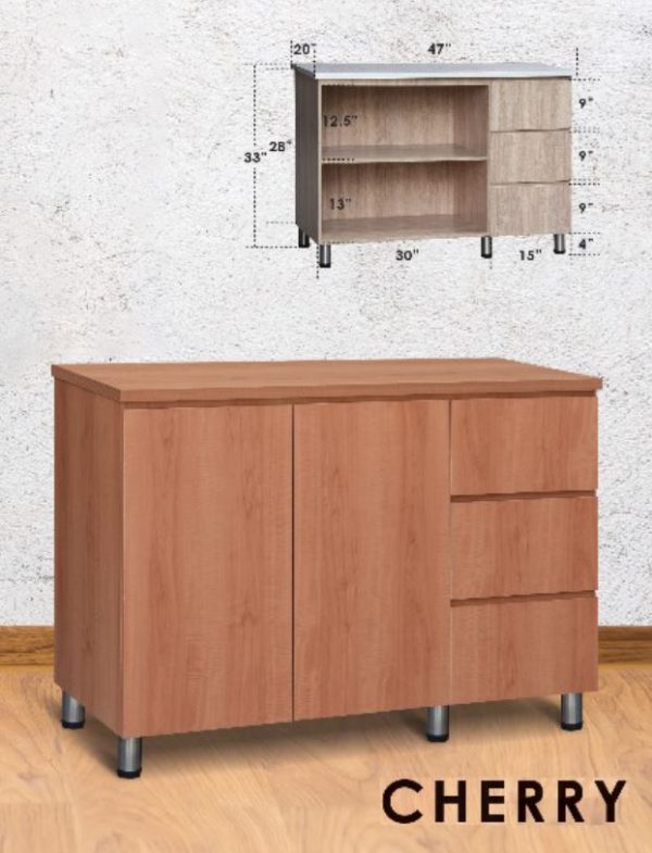 Kitchen Cabinet KC1115E (Solid Plywood)