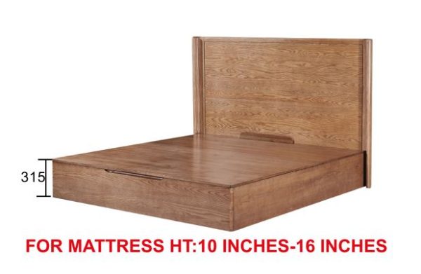 Wooden Storage Bed WB1162S (Queen/King)