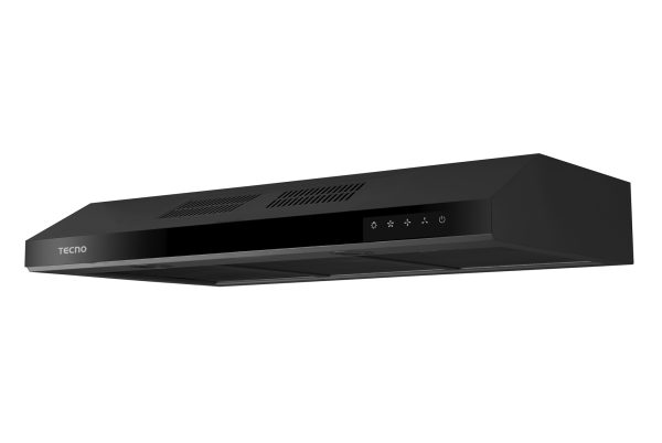 Tecno Slim Line Designer Cooker Hood with Maxi-Flow Motor TCH 908BK