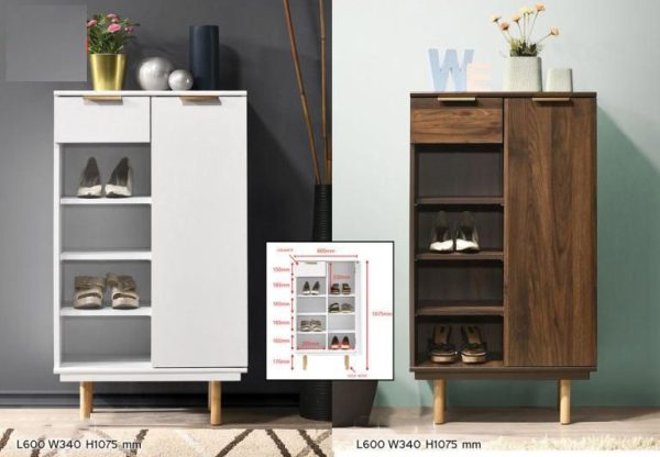 Elisa Shoe Cabinet 02 (Available in 2 colors)