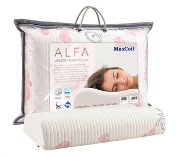 MaxCoil Alfa Memory Foam Pillow