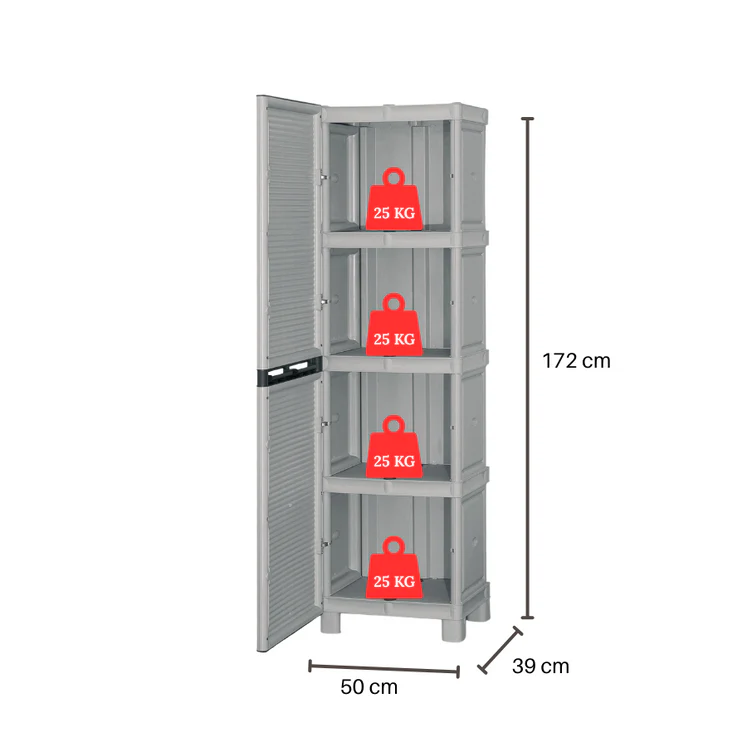 Linea Concert Slim Tall Utility Cabinet