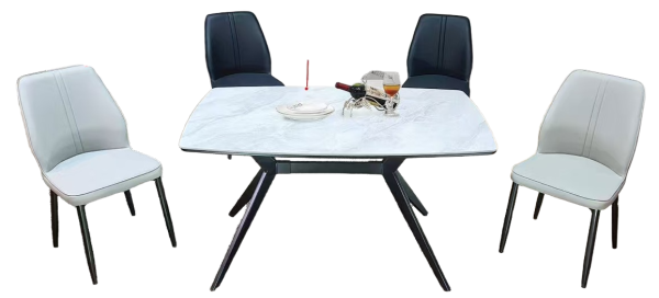 Dining Table Set DNT1753 - Sintered stone top
