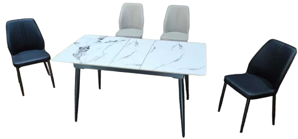 Dining Table Set DNT1756 - Sintered stone top