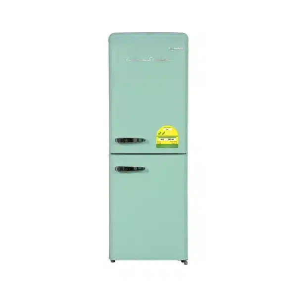 EuropAce 170L Retro 2 Door Bottom Mount Fridge ER7178AGN