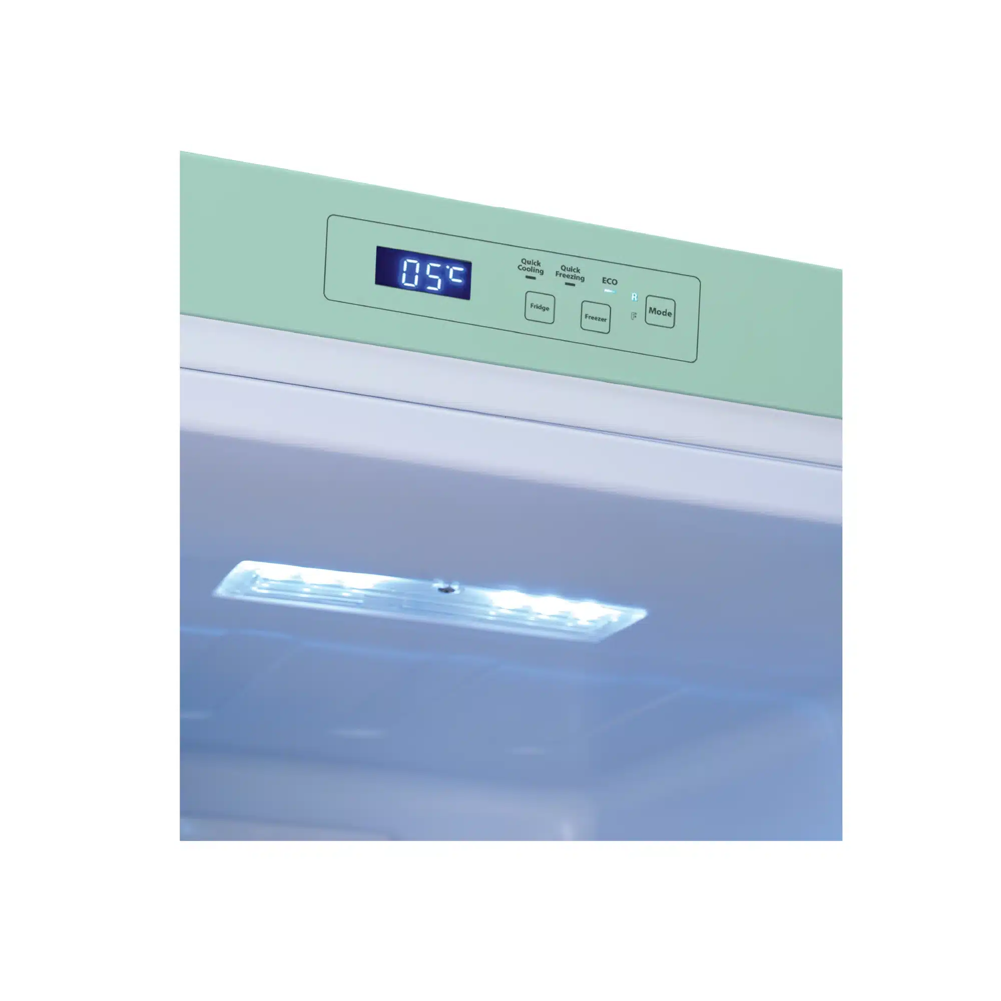 EuropAce 170L Retro 2 Door Bottom Mount Fridge ER7178AGN