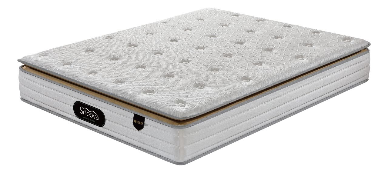 Snoova Deluxe Series Mattress (HD Foam/ Ice Silk Fabric)