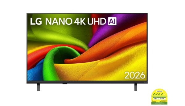 43 Inch LG NANO 4K UHD AI NU85 Smart TV 2026 43NU855BPSA