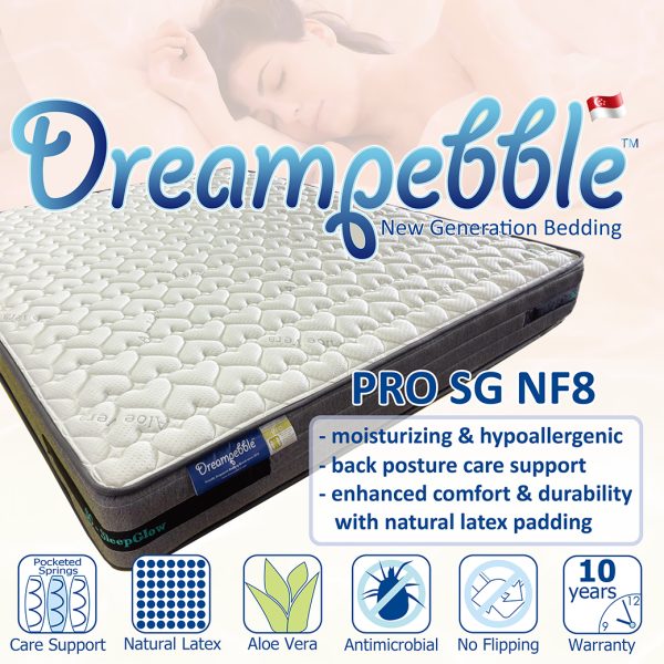 Dreampebble Pro SG NF8 mattress