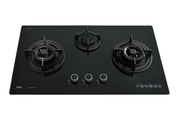 UNO 3-Burner 86cm Tempered Glass Hob UG 8613TRSV