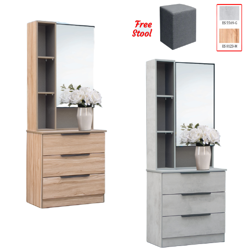Dressing Table DST1230 *Free Stool*