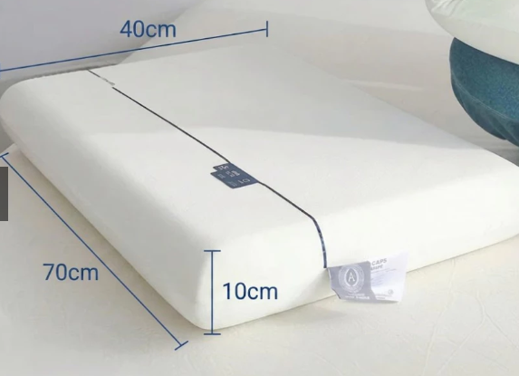 Deep Sleep Memory Foam Pillow 1100g Back Side Sleeper