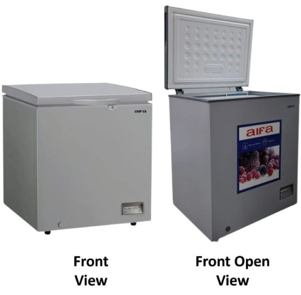 Aifa Commercial Chest Freezer, 100L Capacity, Top Opening Door - AD-H200