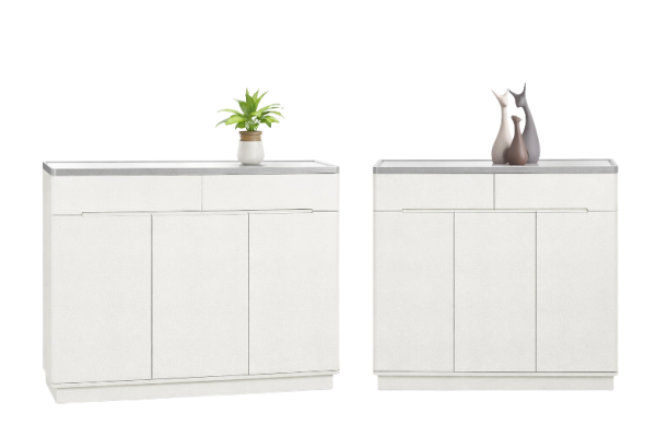 Glass Top Shoe Cabinet SC1751