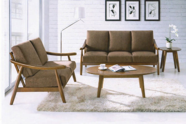 2/3 Seater Wooden Sofa WS1075