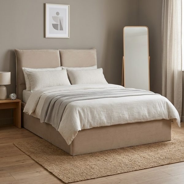 Pet Friendly Fabric Storage Bed LB1194