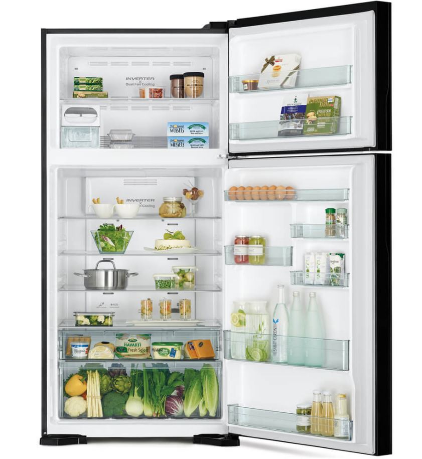 Hitachi Big 2 (R-VG690P7MS) 550L 2-Door Refrigerator