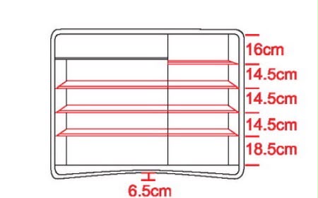 Matte Shoe Cabinet 120/140cm SC1758