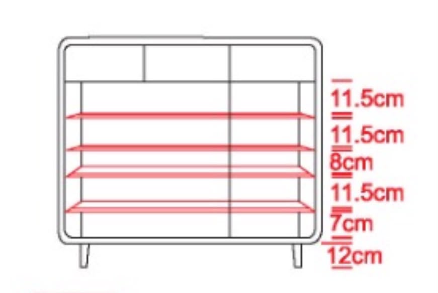 Shoe Cabinet 120/140cm SC1760