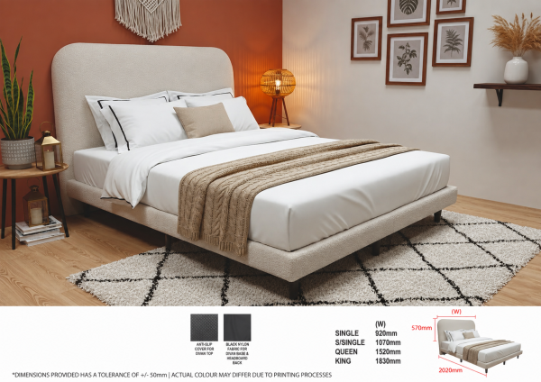 Fabric Bed LB1200