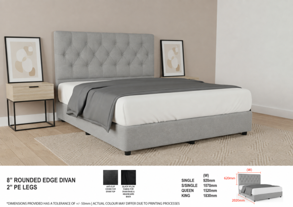 Pet Friendly or Easy Clean Fabric Bed LB1202