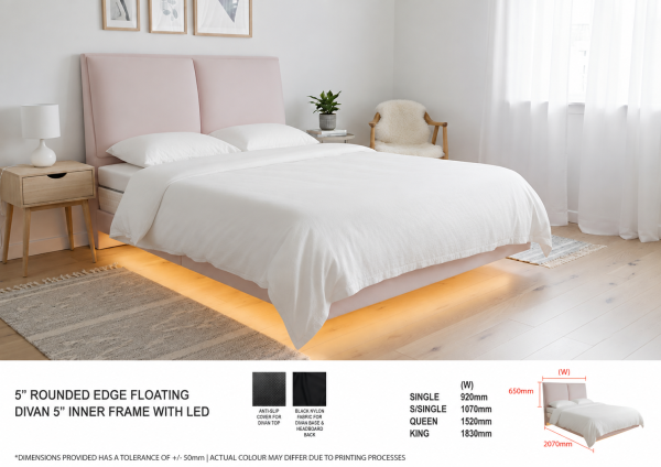 Fabric Bed LB1205
