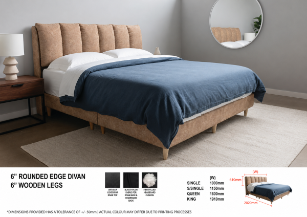Fabric Bed LB1216