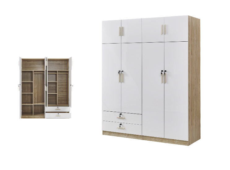 Wardrobe WD1361 With Lock