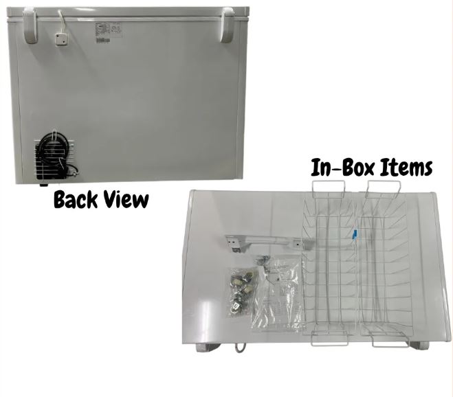 Aucma Chest Freezer, Top Opening Door, 280L Capacity - BD-280NA