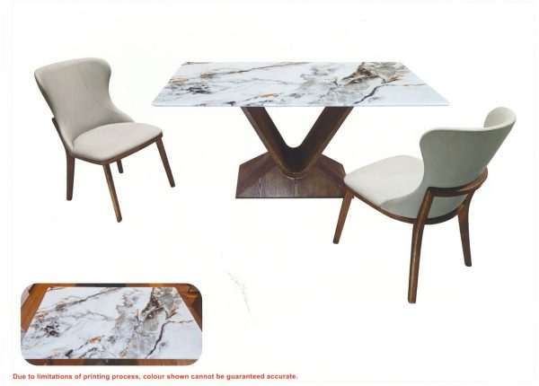 Dining Table Set DNT1794 - Marble Top