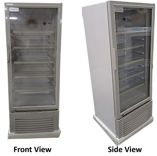 Aifa Standing Chiller, Drinks Display Showcase(4 Trays), 300L Capacity - SC-A306