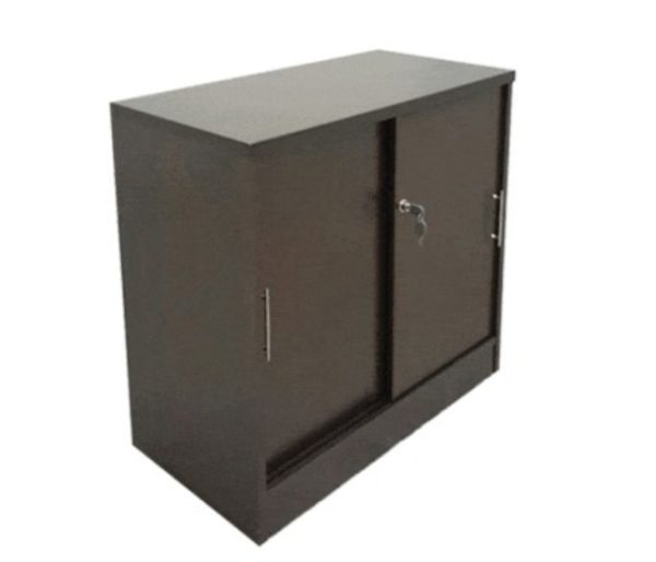 Sliding door cabinet / Sideboard cabinet 2 Door (Walnut)