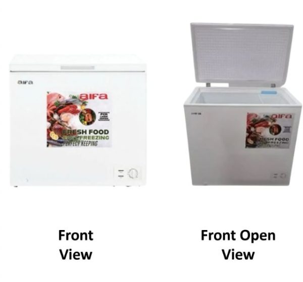 Aifa Chest Freezer, Top Opening Door, 205L Capacity, CFC free - XF-A230