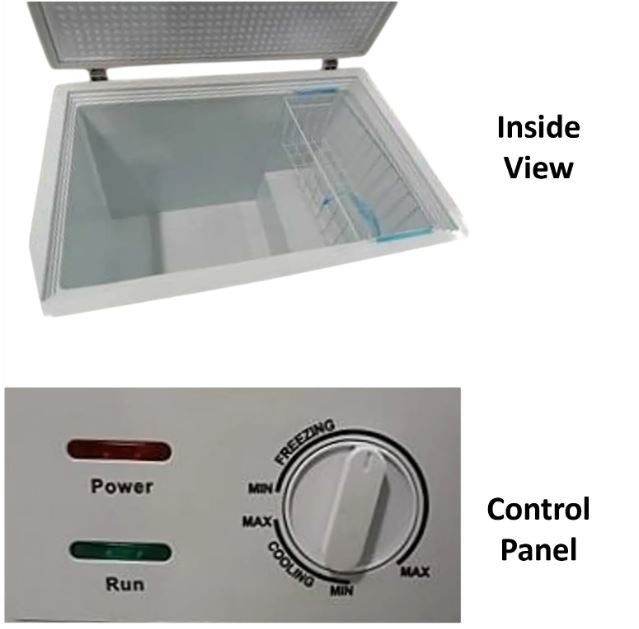 Aifa Chest Freezer, Top Opening Door, 268L Capacity, CFC free - XF-A310