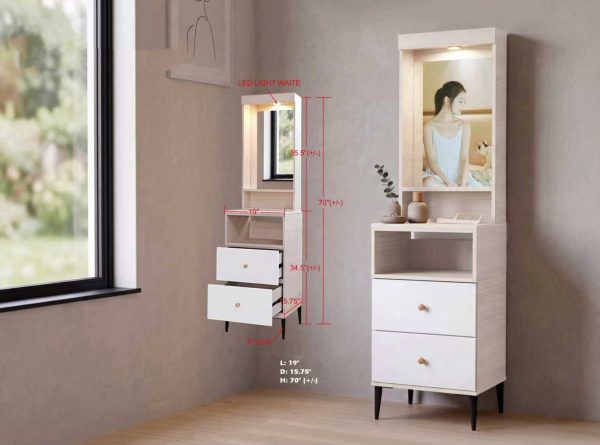 Dressing Table with LED Lights DST1250