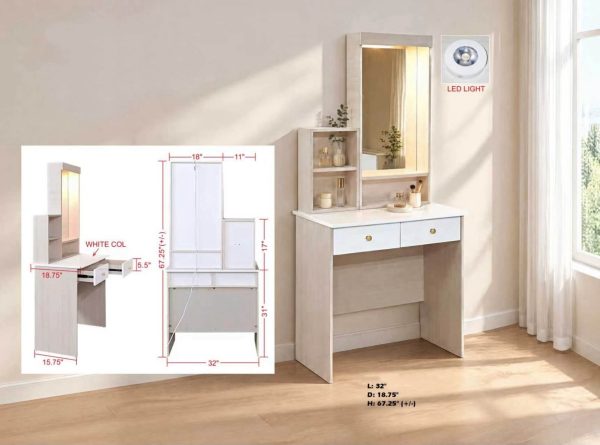 Dressing Table with LED Lights DST1251