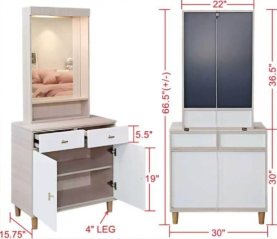 Dressing Table with LED Lights DST1253