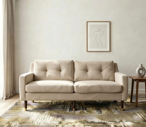 Pet Friendly Fabric 3 Seater Sofa SFL1362- Pocket Spring