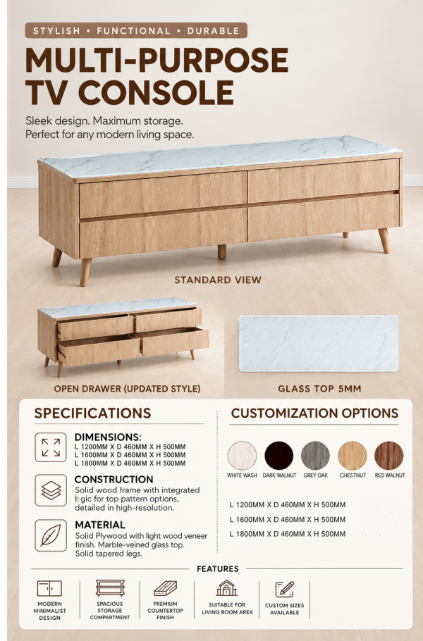 TV Console TVC1733